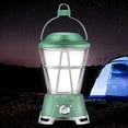 thumbnail image 1 of LED Camping Lantern, Camping Lamp Camping Lights USB Rechargeable and Battery Powered, Camping Accessories for Camping, Fishing, Hiking, Cave(Green US, 1 of 5