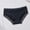c01Black, variant on Cotton Underwear for Women Lace Cheeky Bikini Panties Full Coverage Soft Stretch Breath Hipster Ladies Briefs Black L