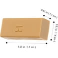 thumbnail image 6 of ABCISI Wood Wax Filler Sticks Furniture Hardwood Laminate Lvp Luxury Vinyl Flooring Filler Floor Restorer Scratches Crack Holes Tables, Desks, Cabinets, Stairs, 6 of 9