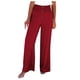 thumbnail image 2 of Pntutb Mujeres Casual Sólido Pantalones Cómodos Elásticos Cintura Alta Pierna Ancha Casual Loose Beach Pantalones Pntutb Pntutb-6820, 2 of 6