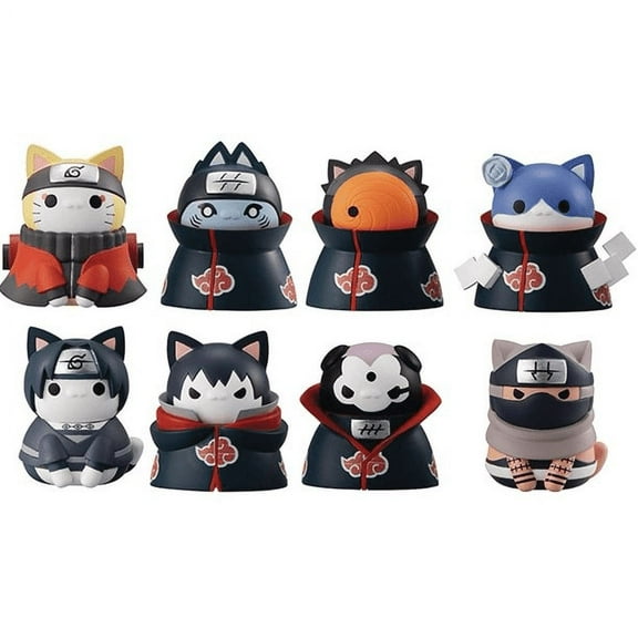 Megahouse Mega Cat Project: Naruto-Nyaruto! - Battle to defend Konoha! Box of 8 Figures