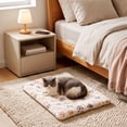 thumbnail image 4 of Thick Warm Pet Sleeping Mat for Dogs and Cats, All Season Polyester Bed Pad, White or Blue, Supportive Cushion for Crates, Sofas, Carriers and Home Comfort, 4 of 6
