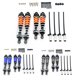 thumbnail image 5 of Vogacara Kit de amortiguador trasero de coche RC, juguete de vehículo de Control remoto, amortiguadores de aleación de aluminio, juego de suspensión, Kits de construcción modelo Naranja Negro Vogacara FN009868-01, 5 of 6