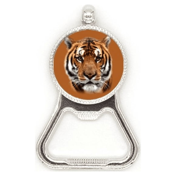 Tiger Body Stripe Meat Art Deco Fashion Metal Beer Bottle Cap Opener Duty Stainless Steel