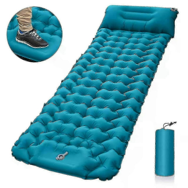 Self-Inflating Camping Mattress: Thickened Lightweight Single/Double Mat, Compact_Perfect Gift