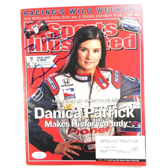 Danica Patrick Signed Autographed Magazine 2005 Sports Illustrated JSA AE80231