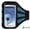 w-Black/ Baby Blue, variant on Sports Armband Case Pouch for LG Aristo, X STYLE, K3, X Power, Escape 3, K8, K10, K7, G5, Optimus Zone 3, Nexus 5X, Volt 2, Tribute 2 - Green + MND Mini Stylus