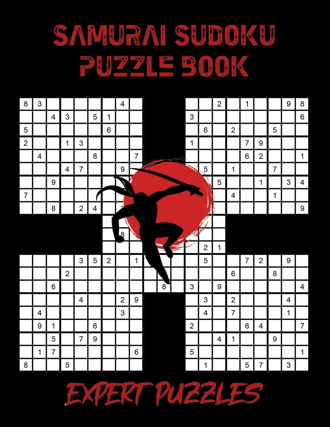samurai sudoku puzzle book 100 expert puzzles for samurai sudoku
