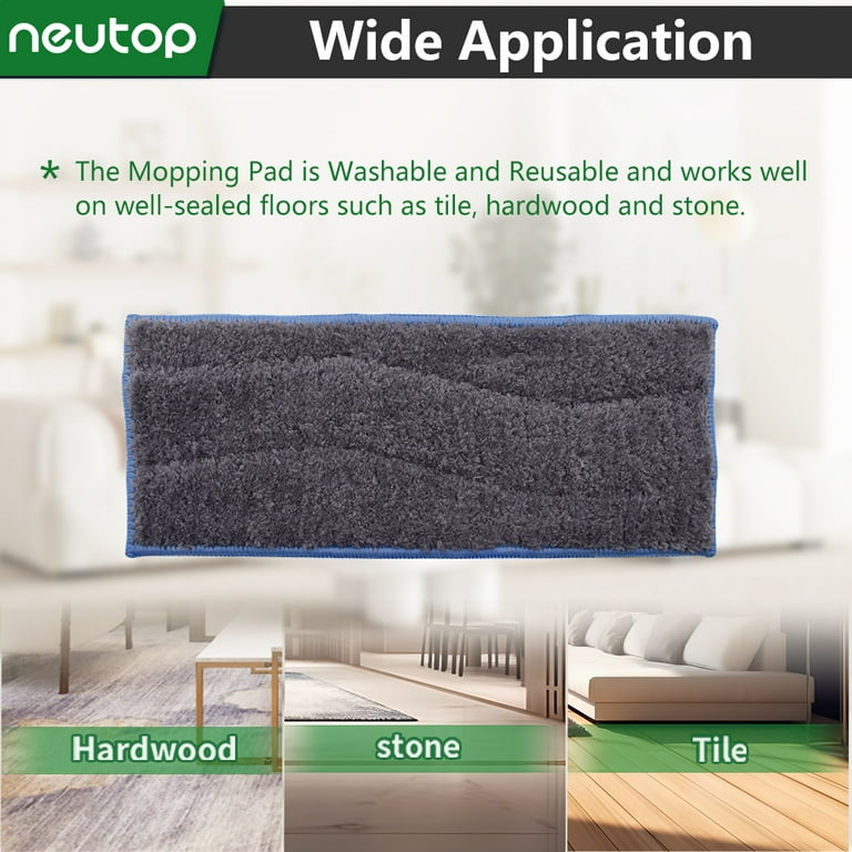 M6 Wet Mopping Pads Washable Compatible with Braava Jet m Series, Reusable  Wet Pads for iRobot Braava Jet M6 (6110) (6012) (6112) (6113) Pack of 6