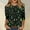 A047-Dark Green, variant on Christmas T Shirts for Women 3/4 Length Sleeve Womens Tops Holiday Tee Christmas Tree Print Dressy Casual Tunic Blouses Tees