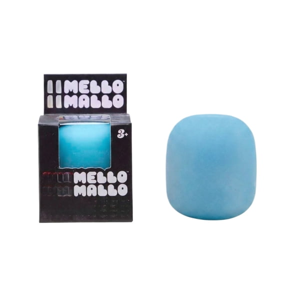 Jollyzo Color Changing Dough Filled Sqeeze Toys - Mello Mallo Sunlight Reactive Marshmallow Toy, Soft Sensory Stress Ball for Desk Calming, Photochromic Cylinder Fidget for Anxiety Relief