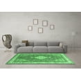thumbnail image 3 of Ahgly Company Indoor Rectangle Persian Emerald Green Traditional Area Rugs, 4' x 6', 3 of 4