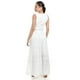 thumbnail image 4 of Falda larga con detalles bordados Roman Fashion /Juvenil, 255 (Blanco) blanco UNITALLA, 4 of 5