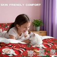 thumbnail image 6 of Yspwyqan Christmas Santa Reindeer Full Size Bedding Set, 3 Piece Soft Breathable Comforter Bed Set with 2 Pillow Shams for Xmas Holiday Bedroom Decor, 6 of 7