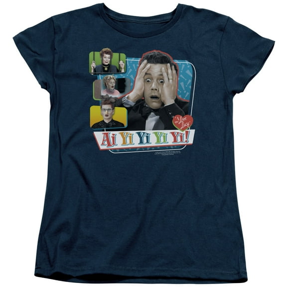 I Love Lucy - Ai Yi Yi Yi Yi - Women's Short Sleeve Shirt - X-Large