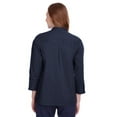thumbnail image 2 of Devon & Jones DG560W Ladies' Crown Collection Stretch Broadcloth 3/4 Sleeve Blouse, 2 of 2