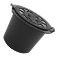 thumbnail image 4 of 6 PCS Reusable Coffee Capsules Cup Recyclable Coffee Capsule Refilling Filter Set with Spoon Brush Black, 4 of 5