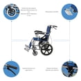 thumbnail image 4 of Silla de Ruedas Onof  ONSR-09 Plegable de Translado, 4 of 11