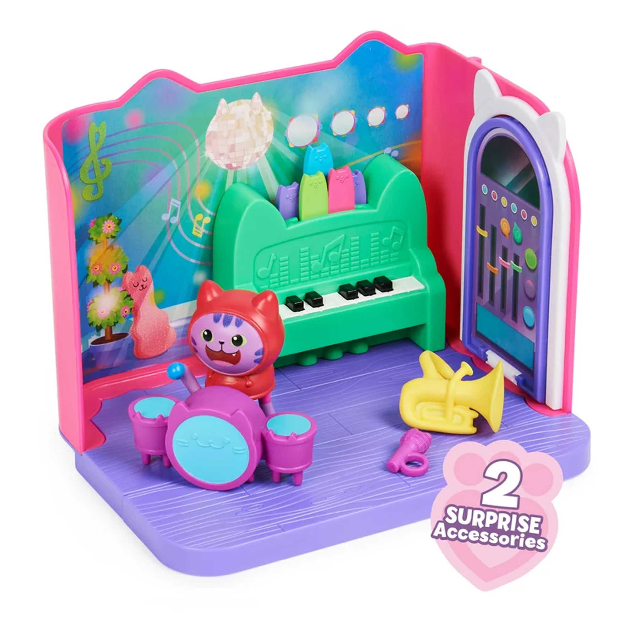 Gabby's Dollhouse Groove with Gabby & Friends Musical Playset