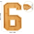 thumbnail image 3 of MUMQAQ 1 Set 2026 Charcuterie Numbers Fillable Wooden Divided Appetizer Tray, Cheese Board Platter for Fruit, Vegetables, Candy, Dessert, New Year Graduation Party Table Centerpiece Decor, 3 of 9