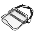 thumbnail image 5 of Transparent Messenger Shoulder Bag Clear Tote Bag Purse with Zipper Closure for Outdoor Traveling, 5 of 5