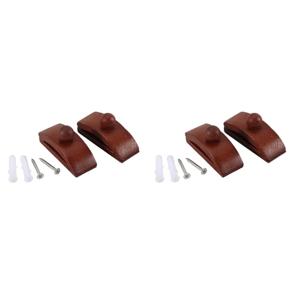 Tapestry Hangers,Quilt Hangers for Wall Hangings,Blanket Hanger Clamps,Carpet Rug Display, Wooden Wall Clips 4pack