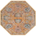 thumbnail image 2 of Rugs.com Lola Collection Rug – 4 Ft Octagon Yellow Medium Rug Perfect For Living Rooms, Kitchens, Entryways, 2 of 9