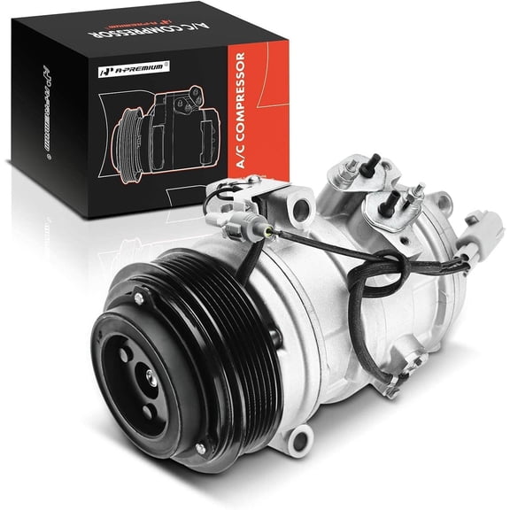 A-Premium AC Compressor with Clutch and Pulley Compatible with Lexus GX470 Toyota 4Runner 03-09 Sequoia 01-07 Tundra 07-09 with 10S20C Compressor Fits select: 2007 TOYOTA TUNDRA CREWMAX SR5