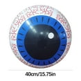 thumbnail image 3 of DAMAI Halloween Glow Eye Ball,15.7 Inch Huge in The Dark Eyeball Halloween Fake Eyeballs With remote control Glow Spooky Eyes for Home Outside Yard Lawn Garden Party Decor, 3 of 9