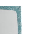 thumbnail image 2 of Ambesonne Cartoon Fitted Sheet, Raccoon on Meadow, Queen Size, Dark Green Turquoise, 2 of 2