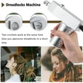 thumbnail image 3 of Aorsher Electric Dreadlocks Machine for Hair, Instant Dreadlock Machine with 6 Replacement Holes, Automatic Dreadlocks Maker for DIY Braiding Hair Extensions, 3 of 7