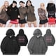 thumbnail image 2 of Kpop BLACKPINK Concert BORN PINK Kim Jisoo LISA Rosé Jennie Hombres/Mujeres Sudadera Con Capucha Púrpura Diseño Ayuda Ropa Misma Unisex Streetwear Chamarra Hip Hop Oversize Tops Gao Jiahui unisex, 2 of 2