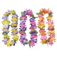 thumbnail image 1 of Floral Leis Oojami Mahalo, paquete de 12 unidades, poliéster, 36 cm x 11 cm, 1 of 4