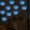 Blue-BU, variant on MMJ Wall Stickers Luminous Grimace Face Glow In Dark Halloween Home Window Door Bathroom Spooky Decor