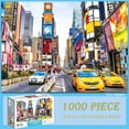 thumbnail image 1 of BAMAIA Jigsaw Puzzles 1000 Pieces for Adults, Large Jigsaw Puzzle for Kids, Hand Made Puzzles Personalized Gift-Time Square, 1 of 6