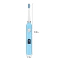 thumbnail image 3 of Fiudx Cepillo de Dientes Eléctrico, 5 Cabezales, 9 Modos de Limpieza, Temporizador Inteligente, Resistencia Al Agua Ipx7, Batería de Larga Duración, Recargable Por Usb, Limpieza Profunda, Cuidado Dia, 3 of 6