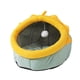 thumbnail image 5 of Cama para mascotas de dibujos animados, cuevas para gatos semicerradas, nido con almohadilla extraíble, cómoda y acogedora cama para perros pequeños, M, 5 of 10