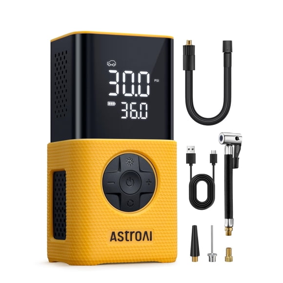 Compresor de aire AstroAI L7S, inflador de neumáticos, 150 PSI, inalámbrico