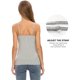 thumbnail image 5 of Txlixc - Camiseta sin mangas básica para mujer, con tirantes finos, camisetas interiores ajustables para yoga Txlixc Moda, 5 of 6