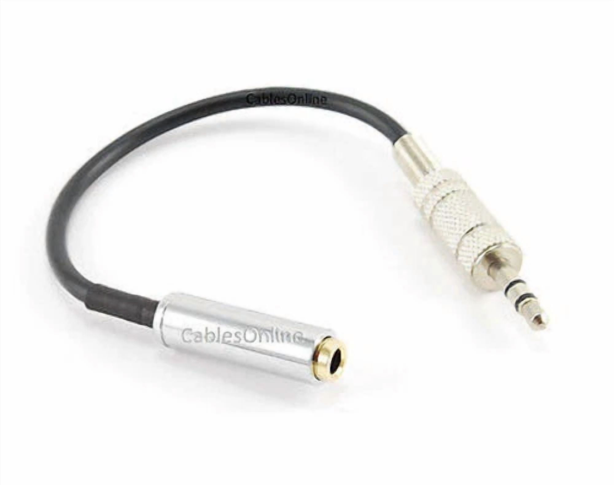 BUTTERFLY- 6" Stereo Rode Smartlav Mic Trrs To Trs Adapter Cable, Cablesonline Av-Mic32
