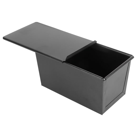 SHOWERORO 1Set Loaf Pans For Baking Non-Stick Coating Black For Home Baking