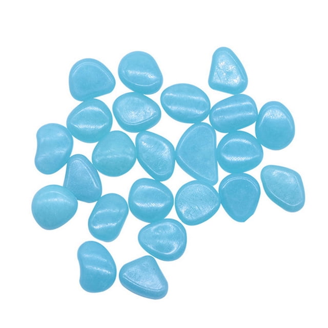 Under 10 Glowing Stones 50pc Glow In The Dark Pebbles Luminous Stones Rocks for Garden Aquariums Deco