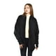 thumbnail image 1 of Cardigan de manga murcielago Roman Fashion /Juvenil, 300 (Negro) negro G, 1 of 5