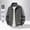 Gray, variant on Men's Nylon Jacket Lightweight Thin Zip Pockets Solid Color Long Sleeve No Hood Casual Windproof Water Resistant Everyday Coat Outerwear Crop Jackets for Men