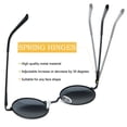 thumbnail image 4 of Gafas de sol Joopin Small Round Circle Polarized UV400 Black, 4 of 6