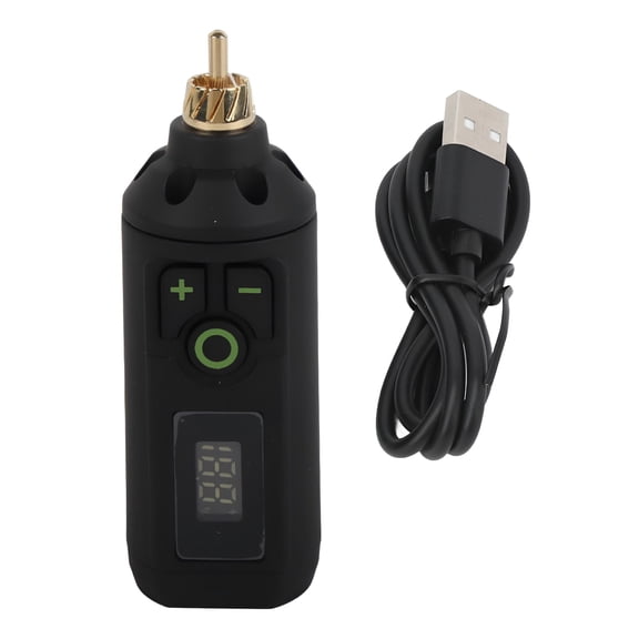 FACEGA Wireless Tattoo Machine Battery Type C Alloy Digital LCD Tattoo Power Supply for Beauty Salon RCA