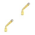 thumbnail image 4 of Kenally Válvula doblada de 45, 90 y 135 grados, adaptador de válvula doblada en ángulo de Metal para coche, convertidor extensor de extensión de tubo Type2 NO2 Kenally CBP025770, 4 of 5