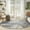 Grey/Blue, variant on Nourison Aloha Indoor/Outdoor Natural 6' x 9' Area Rug, (6x9)