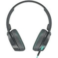 thumbnail image 3 of Skullcandy Riff on-ear Headphones with Microphone in Grey/Teal, 3 of 4