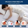 thumbnail image 2 of Memory Foam Body Pillow Insert - Full Body Pillow for Adults - Soft Large Long Bed Pillow for Side Sleeper (20 Inchx54 Inch), 2 of 7